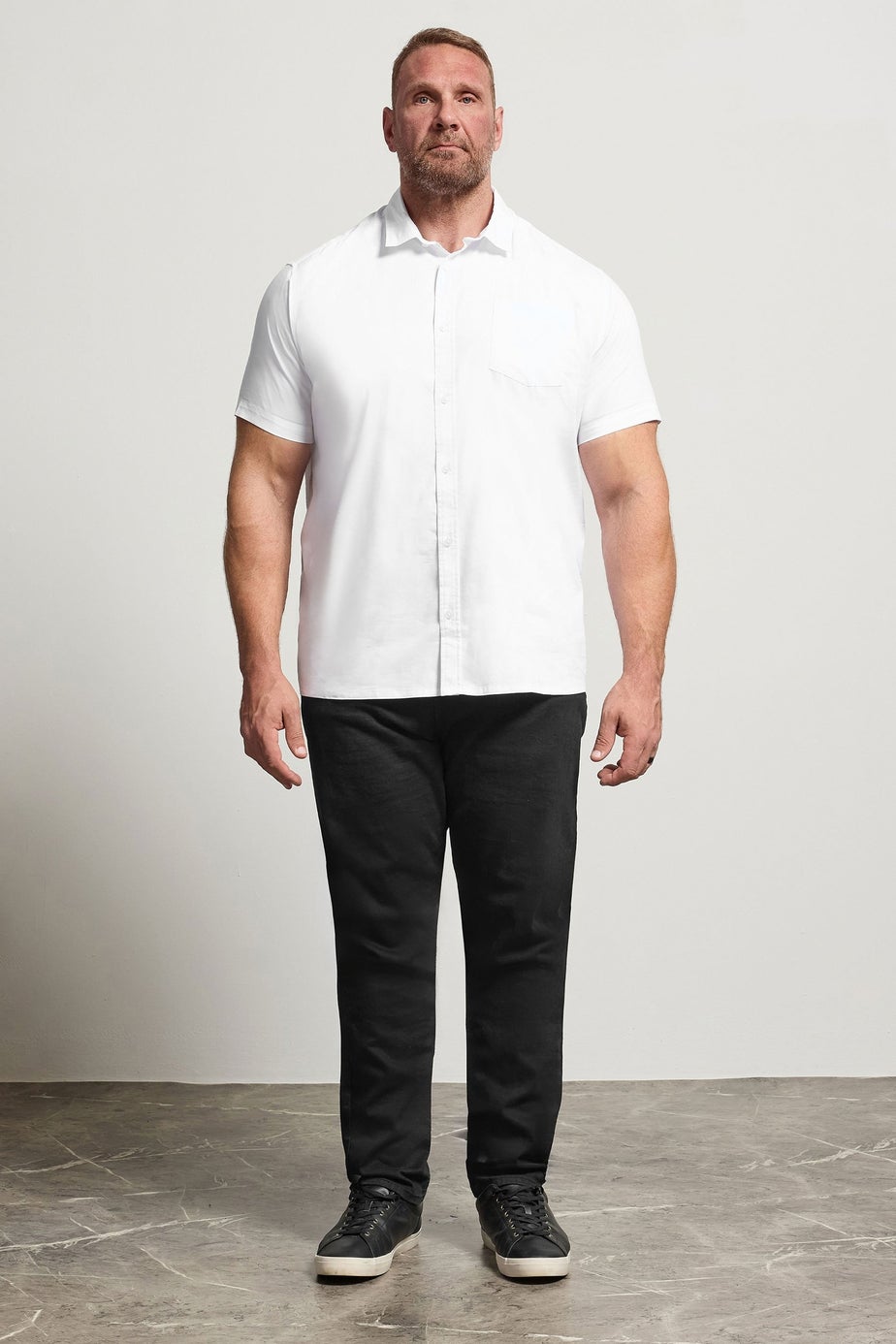 BadRhino White Short Sleeve Shirt