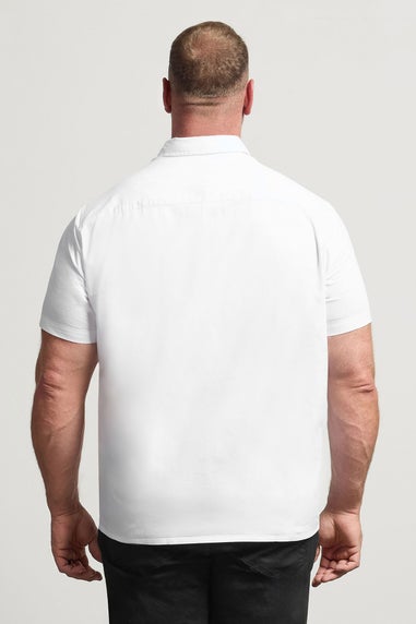 BadRhino White Short Sleeve Shirt