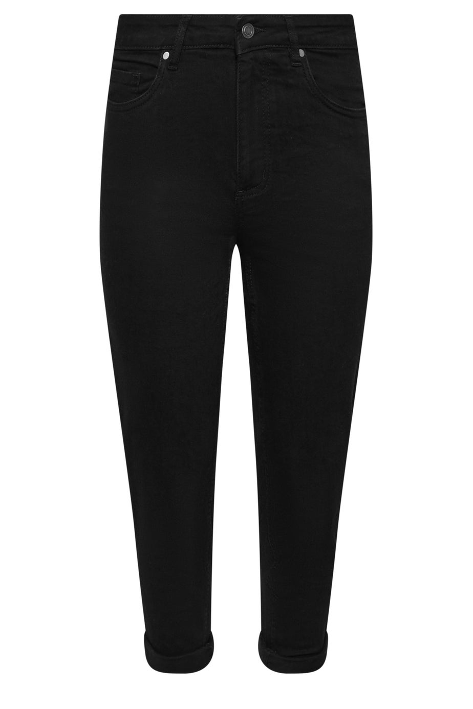 M&Co Black Denim Mom Jeans