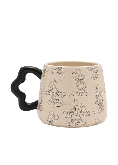 Disney Mickey Shapes White & Black Character Mug
