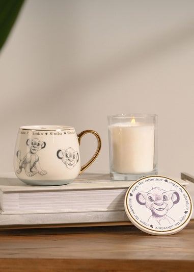 Disney Classic Collectable White Mug Simba