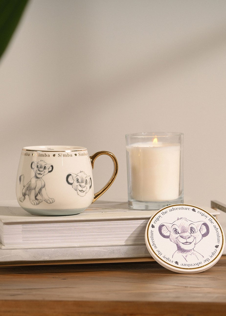 Disney Classic Collectable White Mug Simba