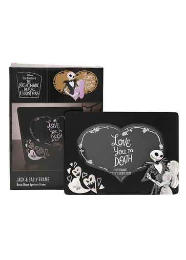 Disney Nightmare Before Christmas Black Frame Love You To Death