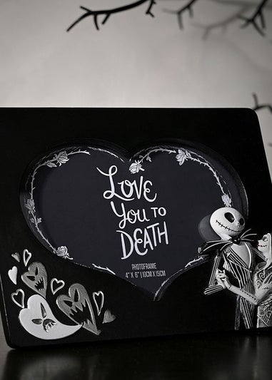 Disney Nightmare Before Christmas Black Frame Love You To Death