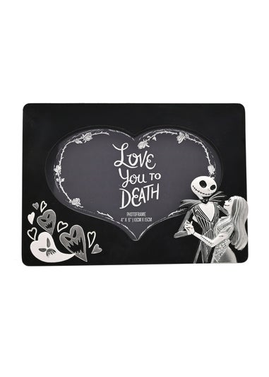 Disney Nightmare Before Christmas Black Frame Love You To Death
