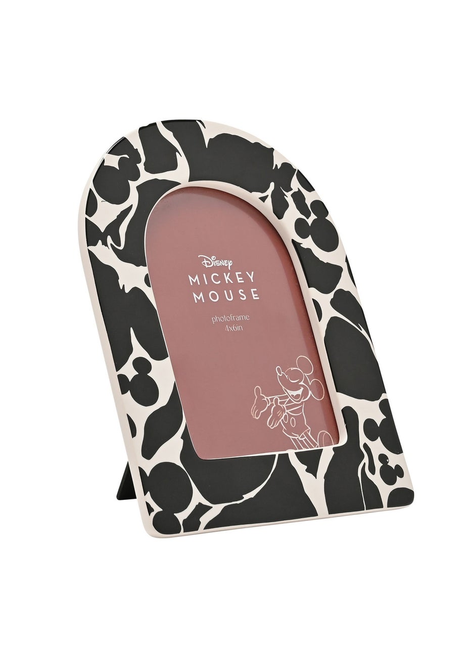 Disney Mickey Shapes Black & White Arched Photo Frame