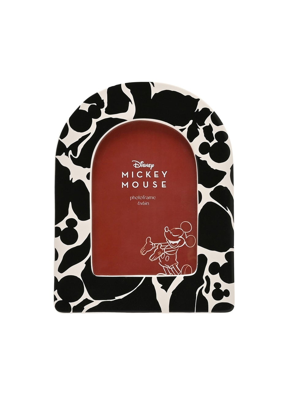 Disney Mickey Shapes Black & White Arched Photo Frame