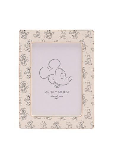 Disney Mickey & Minnie Ceramic Cream Frame
