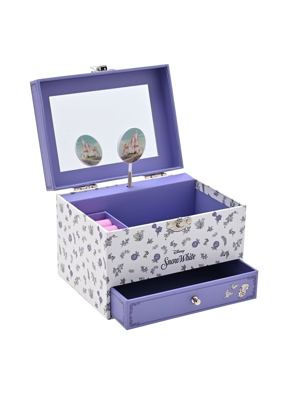 Disney Pastel Princess Purple Musical Jewellery Box Snow White