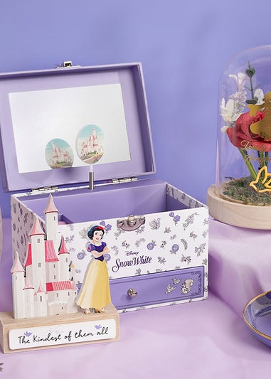 Disney Pastel Princess Purple Musical Jewellery Box Snow White