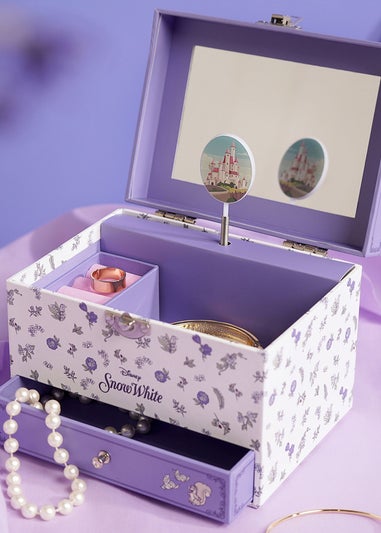 Disney Pastel Princess Purple Musical Jewellery Box Snow White