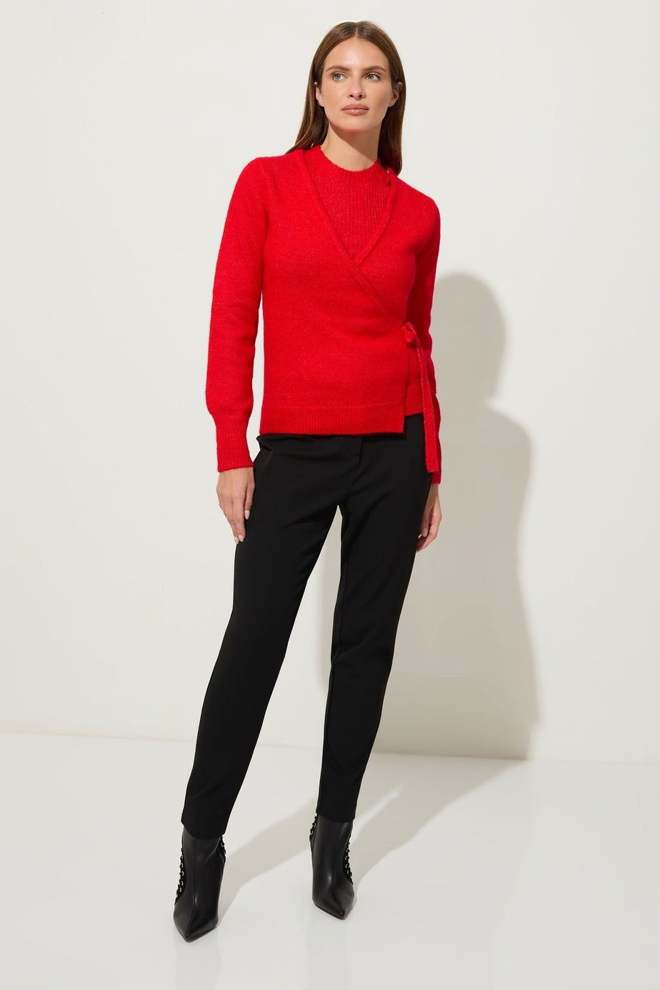 Star By Julien Macdonald Red 2 In 1 Chain Knitted Cardigan