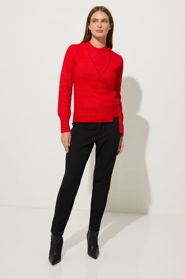 Star By Julien Macdonald Red 2 In 1 Chain Knitted Cardigan