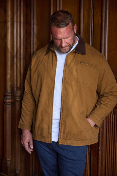 BadRhino Brown Canvas Worker Jacket