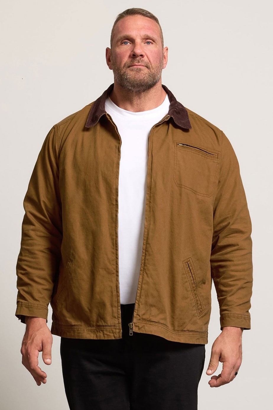 BadRhino Brown Canvas Worker Jacket
