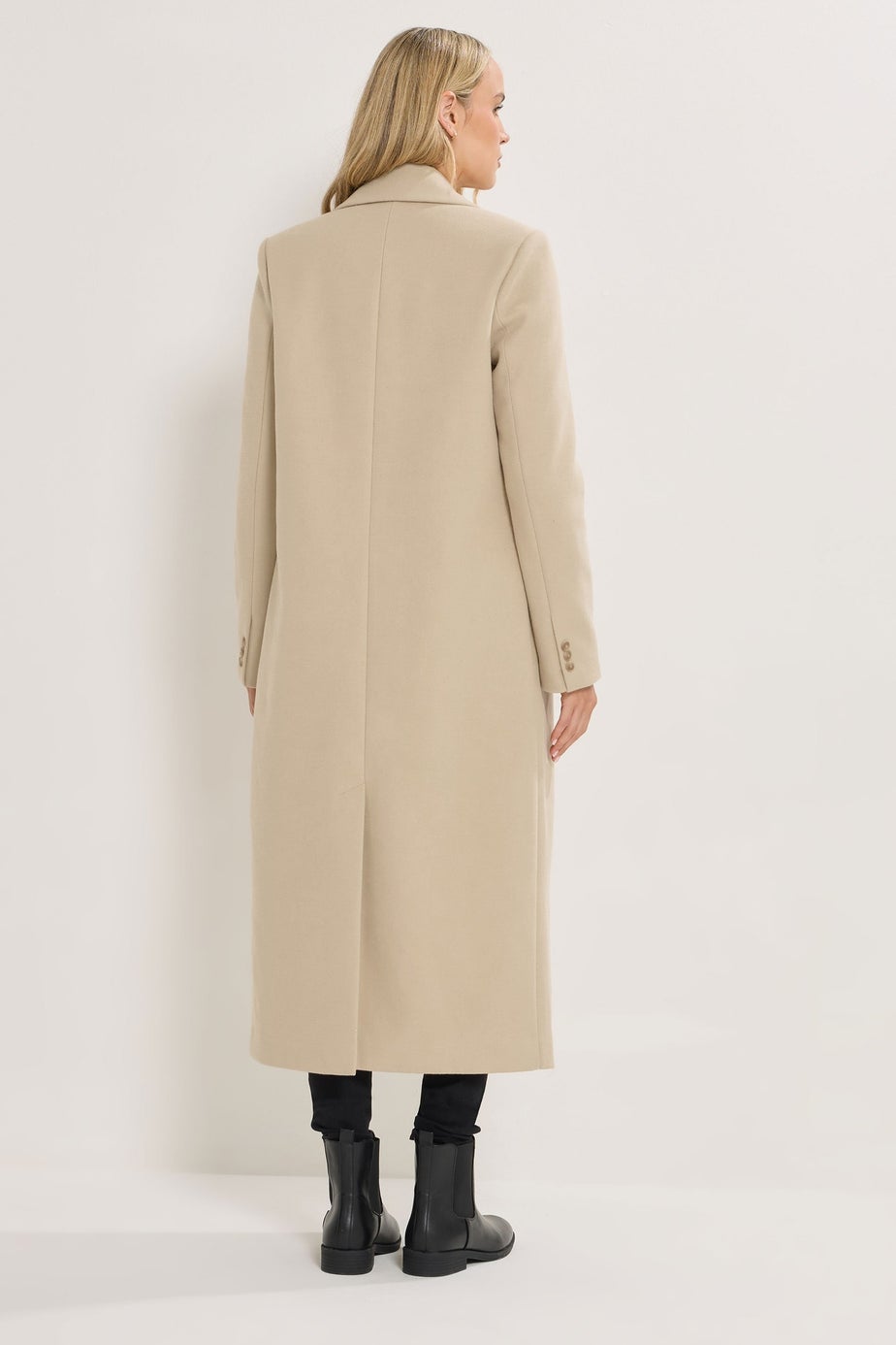 Long Tall Sally Natural Brown Longline Maxi Coat