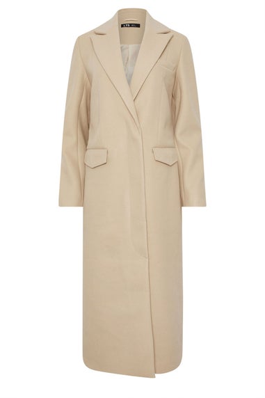 Long Tall Sally Natural Brown Longline Maxi Coat