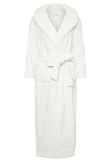PixieGirl Petite White Luxury Soft Fleece Dressing Gown
