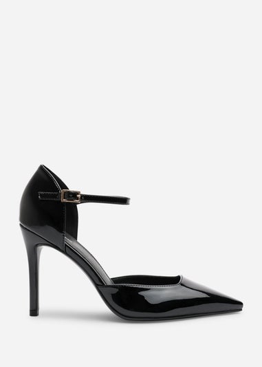 Where's That From Tiana Black Pointed Court Heels