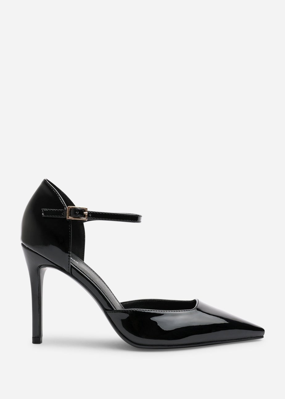 Where's That From Tiana Black Pointed Court Heels