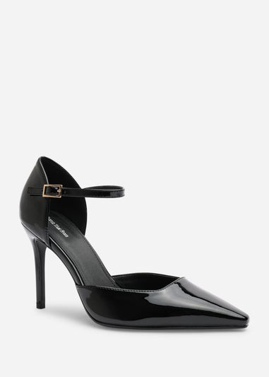 Where's That From Tiana Black Pointed Court Heels