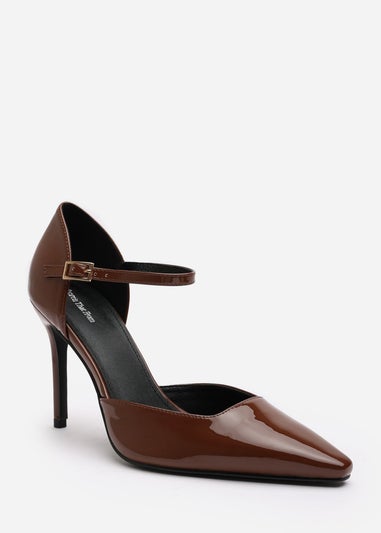Where's That From Tiana Brown Pointed Court Heels