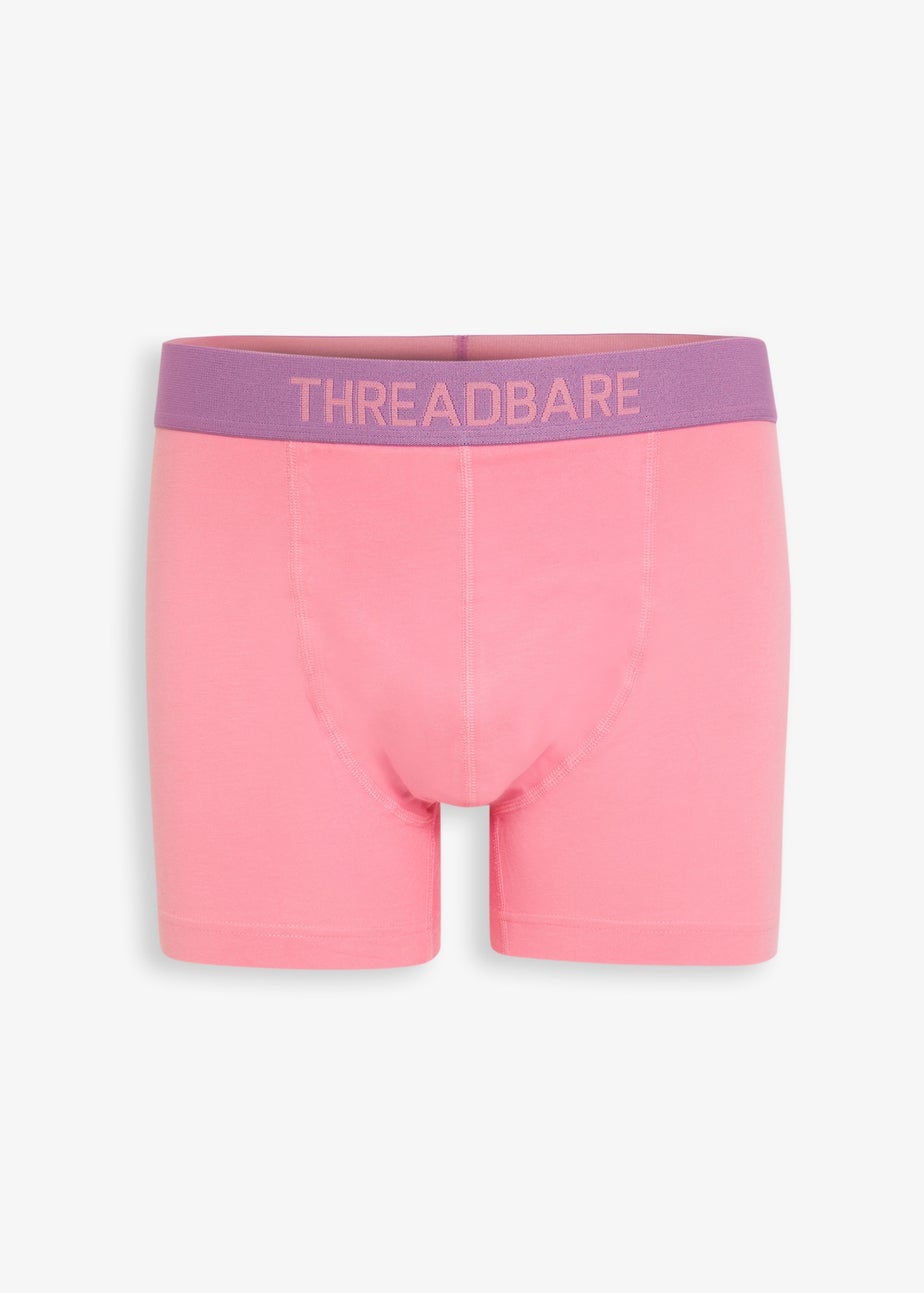 Threadbare Multi 7-Pack Contrast Hipster Fit Boxer Shorts