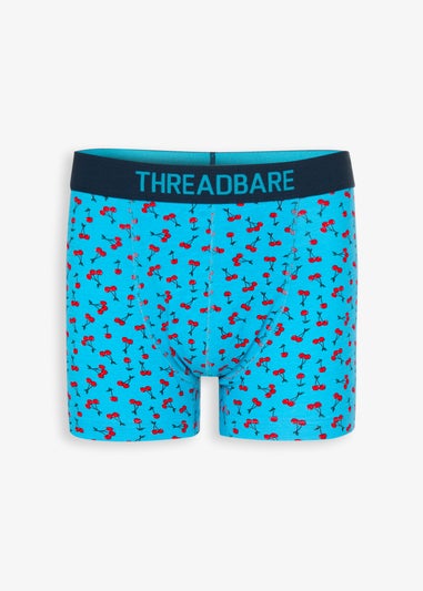 Threadbare Multi 5-Pack Fruit Print Hipster Fit Boxer Shorts