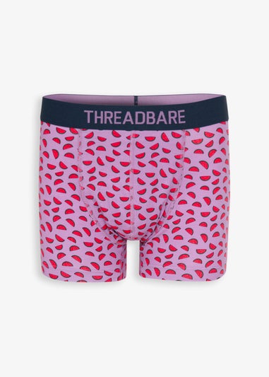 Threadbare Multi 5-Pack Fruit Print Hipster Fit Boxer Shorts