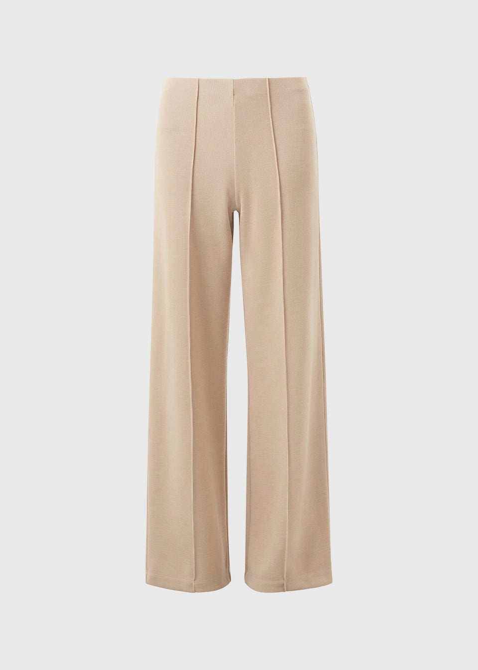 Oatmeal Soft Touch Co-ord Trousers