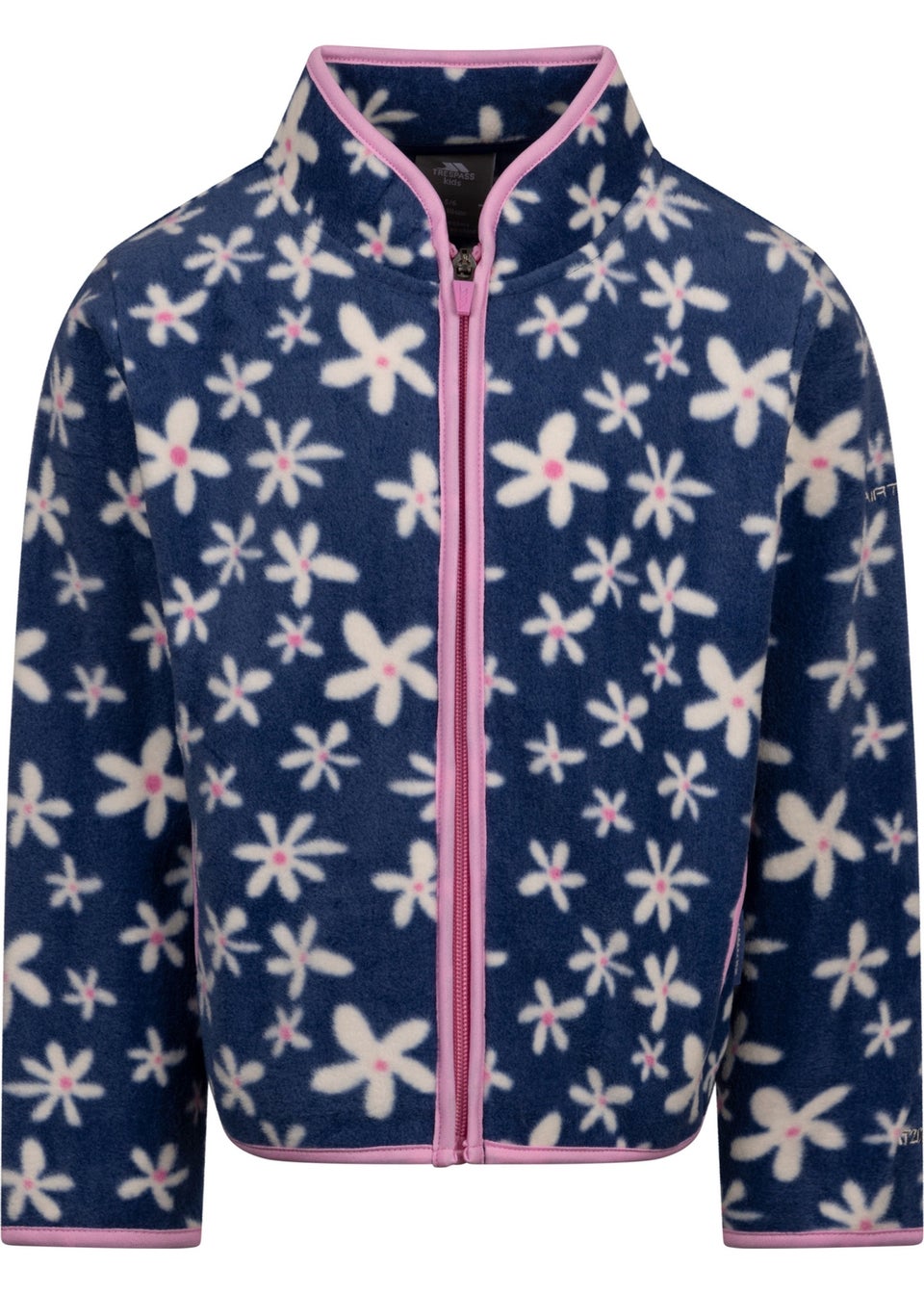 Trespass Girls Light Blue Sibyilla Fleece Jacket (2-12yrs)