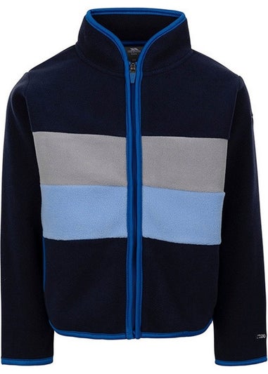 Trespass Boys Navy Fareham Fleece Jacket (2-12yrs)