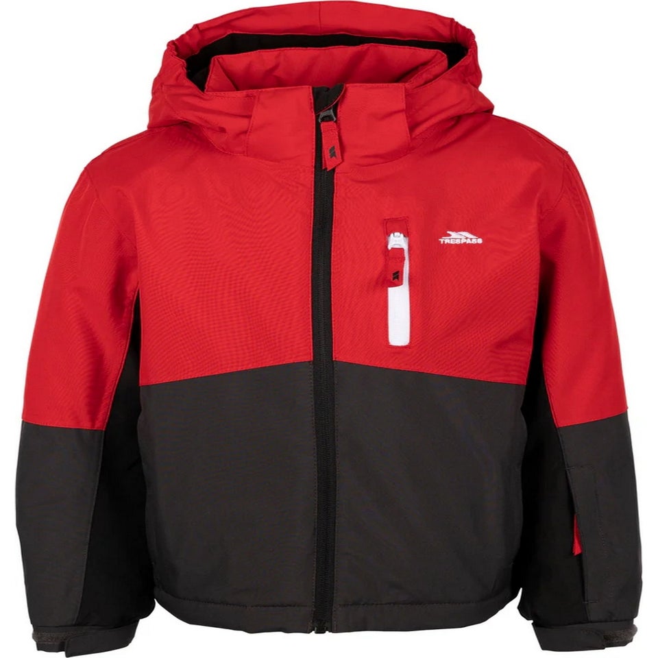 Trespass Kids Red Lennox Ski Jacket (2-12yrs)