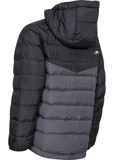 Trespass Kids Black Oskar Padded Jacket (2-12yrs)