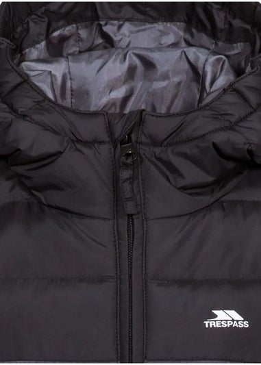 Trespass Kids Black Oskar Padded Jacket (2-12yrs)