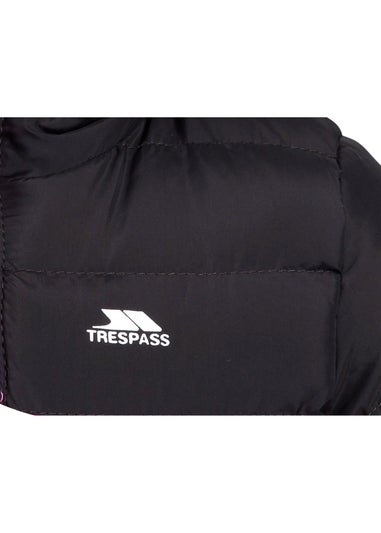 Trespass Kids Black Oskar Padded Jacket (2-12yrs)