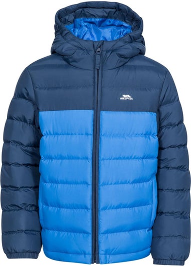 Trespass Kids Navy Oskar Padded Jacket (2-12yrs)