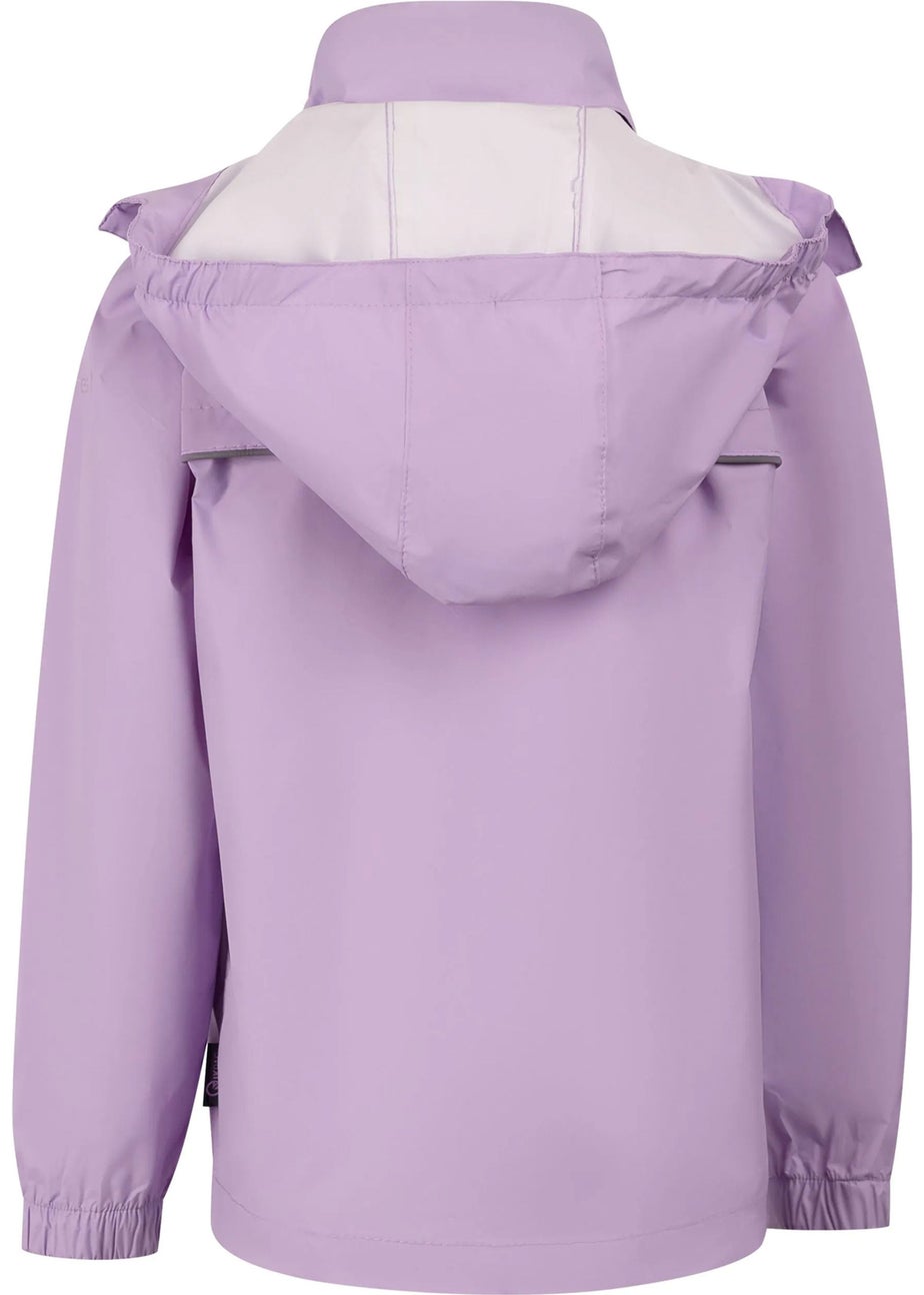 Trespass Kids Purple Qikpac X Packaway Jacket (2-12yrs)