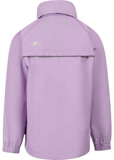 Trespass Kids Purple Qikpac X Packaway Jacket (2-12yrs)