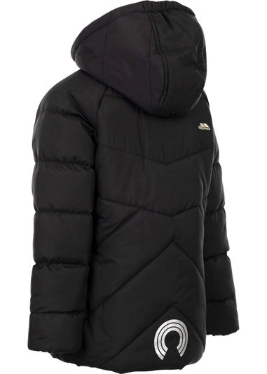 Trespass Kids Black Annah Padded Jacket (2-12yrs)