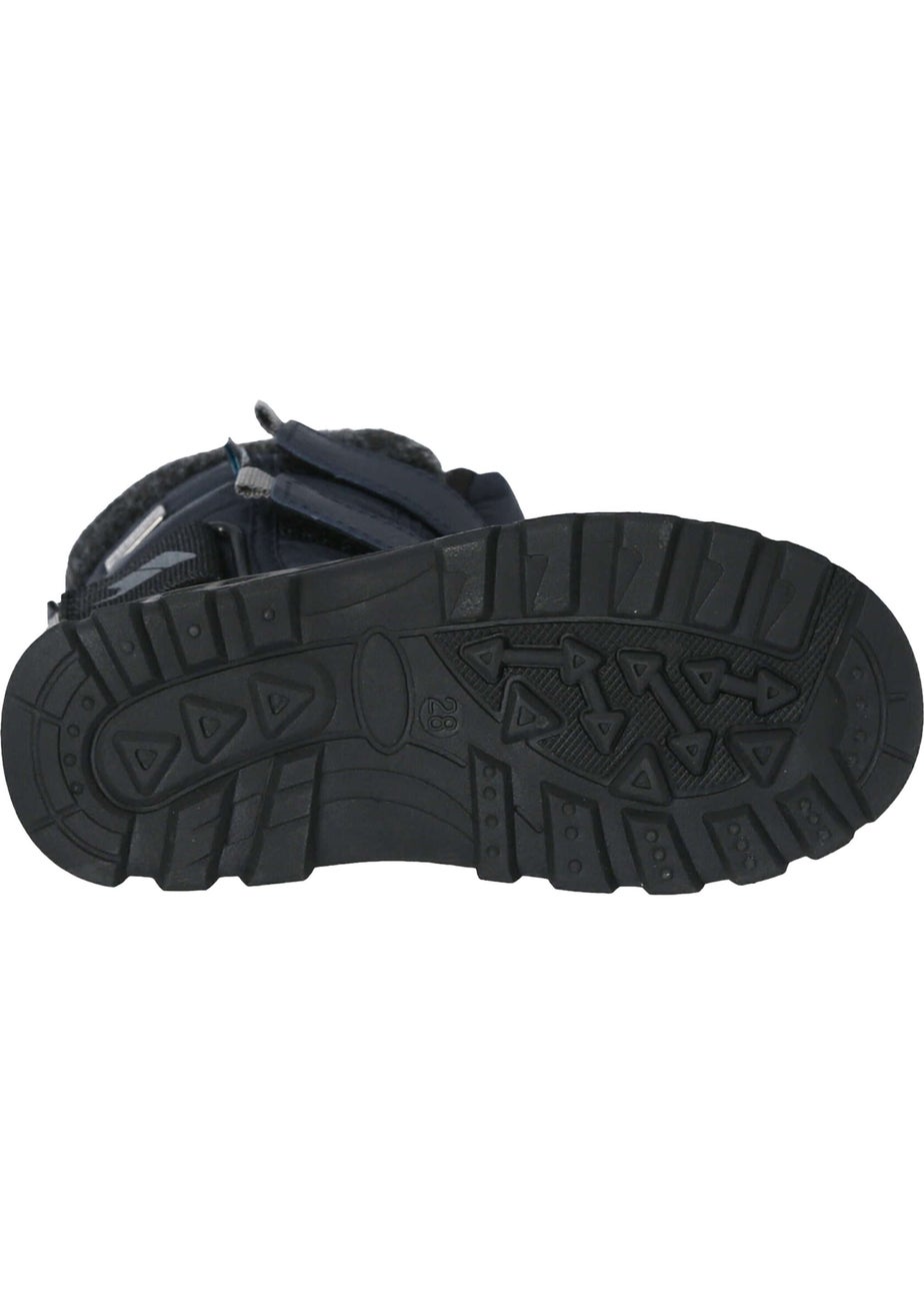 Trespass Boys Navy Kids Strachan II Waterproof Touch Fastening Snow Boots (10 Child-3 Youth UK)