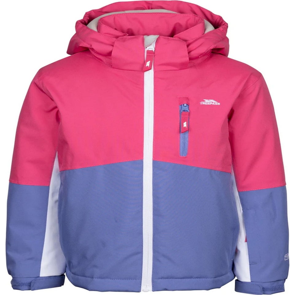Trespass Kids Soft Pink Lennox Ski Jacket (2-12yrs)