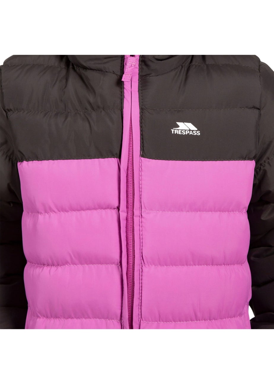 Trespass Kids Pink Oskar Padded Jacket (2-12yrs)
