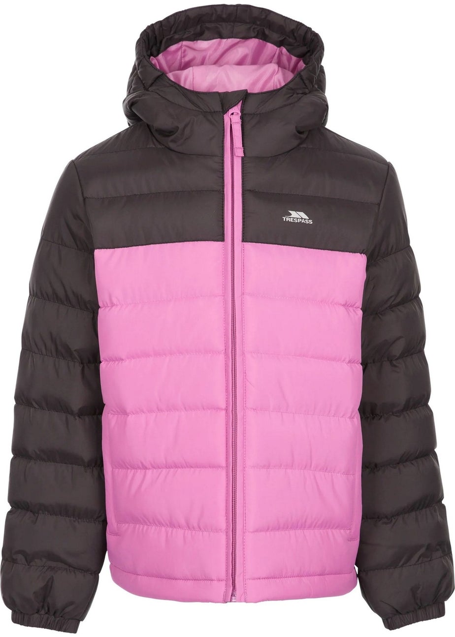 Trespass Kids Pink Oskar Padded Jacket (2-12yrs)