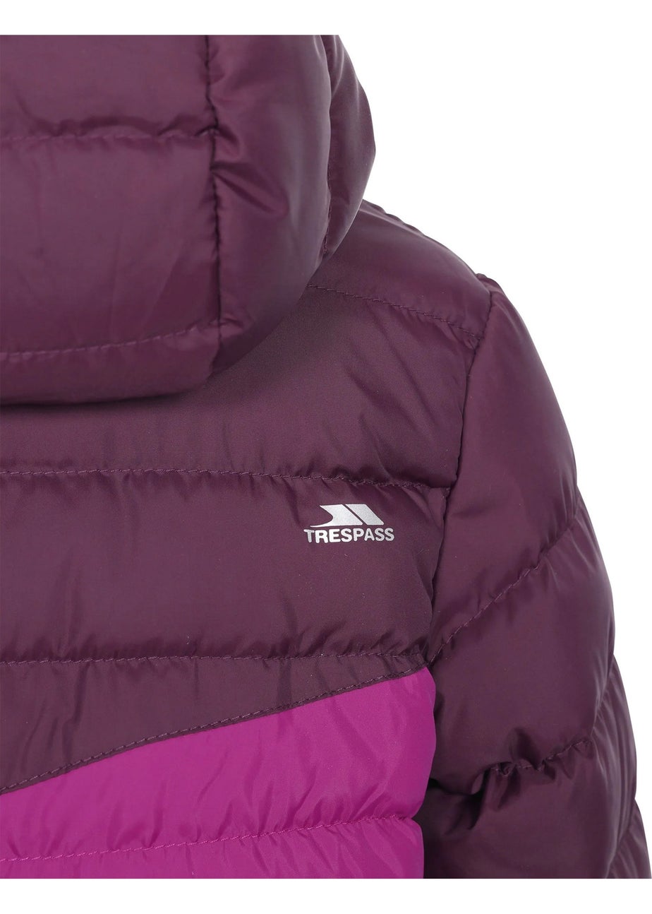 Trespass Kids Purple Oskar Padded Jacket (2-12yrs)