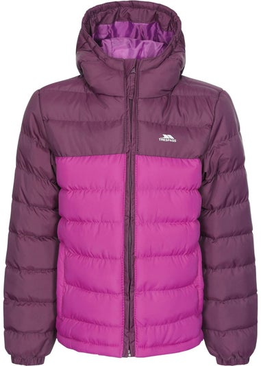 Trespass Kids Purple Oskar Padded Jacket (2-12yrs)