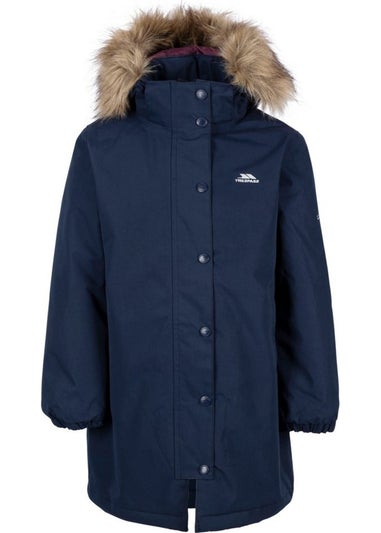 Trespass Girls Navy Astound TP50 Waterproof Jacket (2-10yrs)