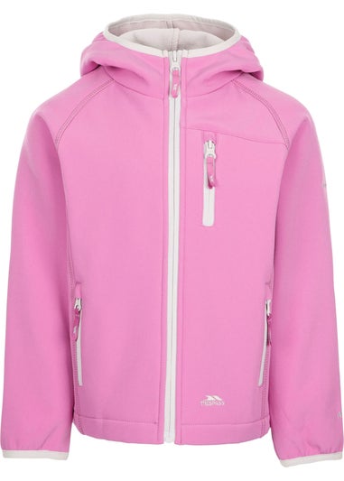 Trespass Kids Pink Kian Softshell Jacket (2-12yrs)