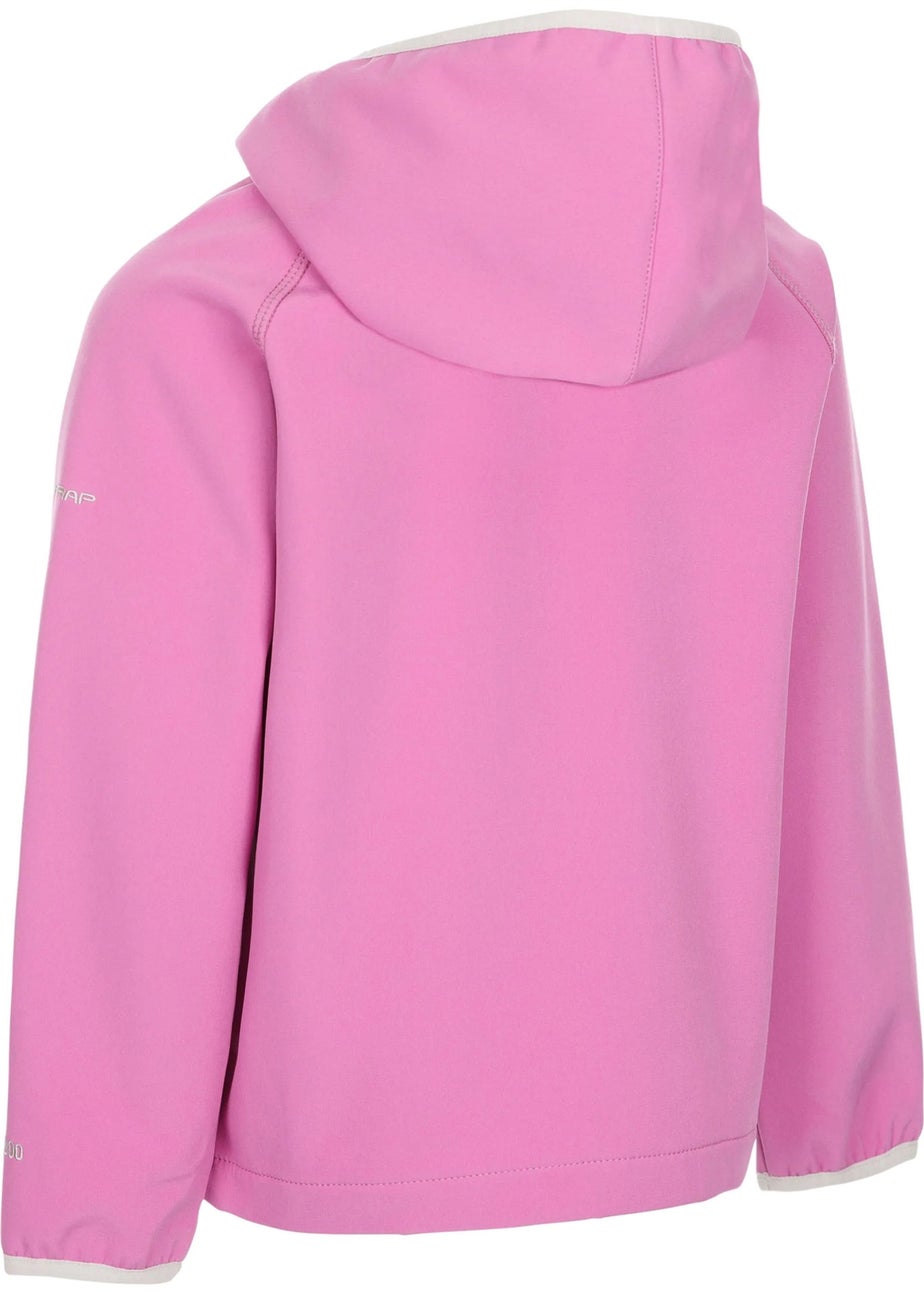 Trespass Kids Pink Kian Softshell Jacket (2-12yrs)