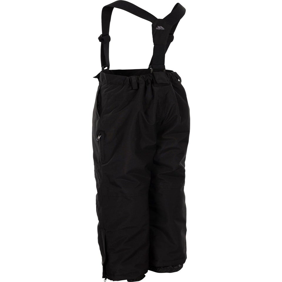 Trespass Kids Black Rumi Ski Trousers (2-12yrs)